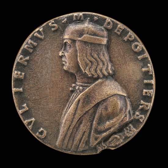 Guillaume de Poitiers, died 1503, Marquis de Cotrone [obverse], probably 1450/1503.