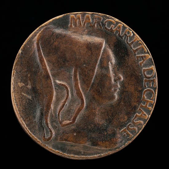 Marguerite de Chassey, Wife of Jean Carondelet [reverse], c. 1479.