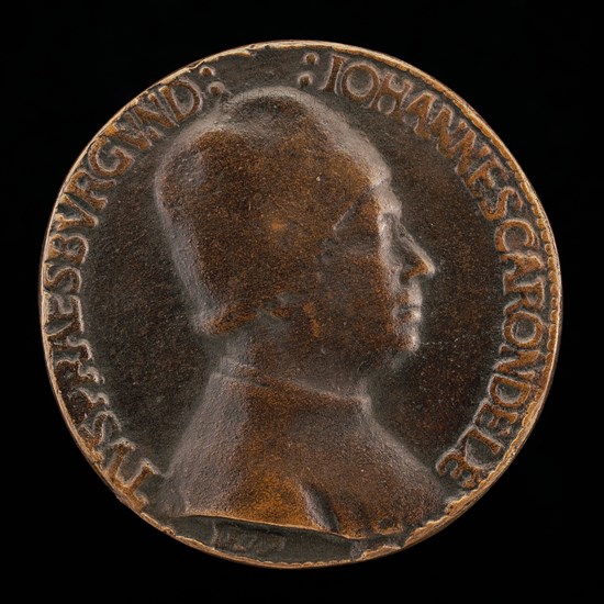 Jean Carondelet, President of the Parliament of Burgundy 1479 [obverse], c. 1479.