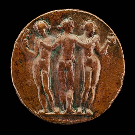 The Three Graces [reverse].