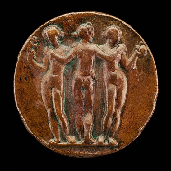 The Three Graces [reverse].