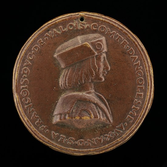 François, Duke of Valois, 1494-1547, afterwards François I, King of France 1515 [obverse], 1504.