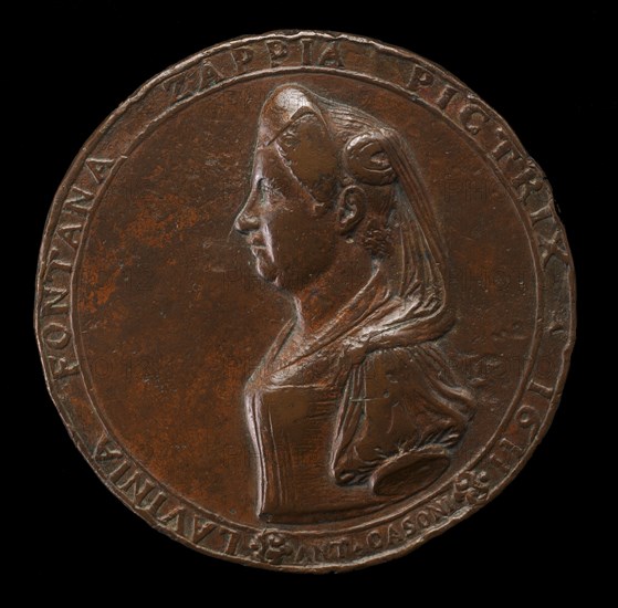 Lavinia Fontana, 1552-1614, Bolognese Painter [obverse], 1611.