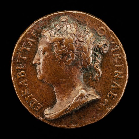 Elisabetta Querini, died 1559, Daughter of Francesco Querini of Venice, Wife of Lorenzo Masolo, Widowed 1556 [obverse].