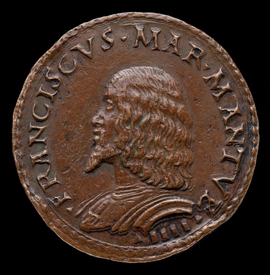 Francesco II Gonzaga, 1466-1519, 4th Marquess of Mantua 1484 [obverse], probably 1484/1506.