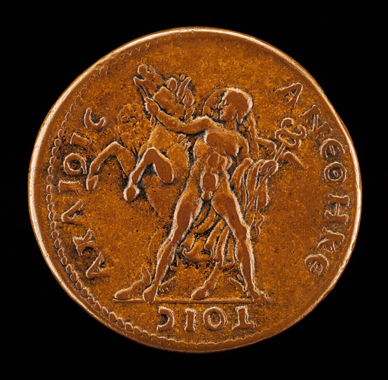 Mercury Taming Pegasus [reverse].