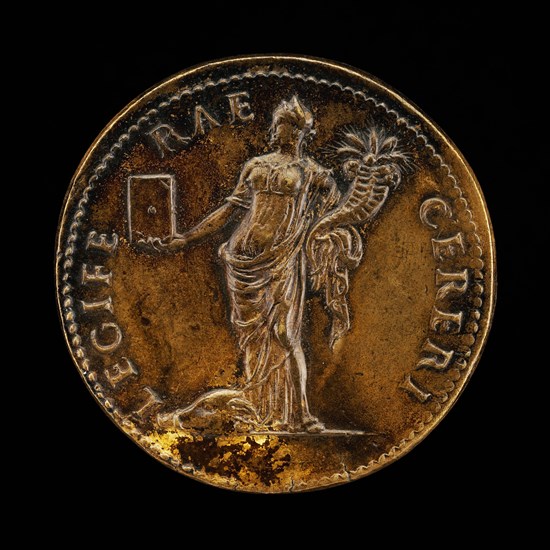 Ceres with Book and Cornucopiae [reverse].