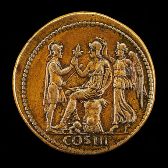 Roma, the Emperor, and Victory [reverse].