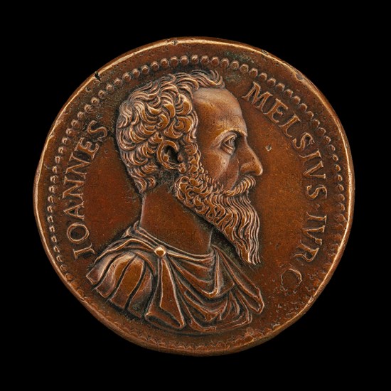 Giovanni Mels, died 1559, Jurist [obverse].