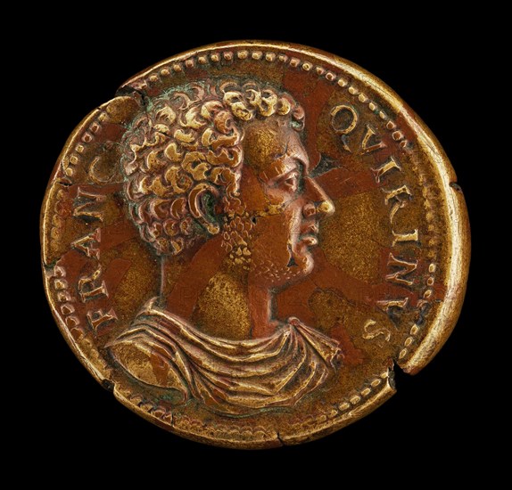 Francesco Querini, died 1563, Venetian Patrician, Poet and Soldier [obverse].