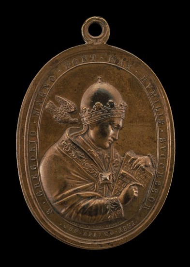 Gregory XVI (Bartolomeo Alberto Cappellari, 1765-1846), Pope 1830 [obverse], 1831.