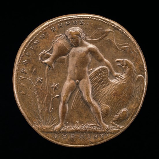 Ganymede Watering the Farnese Lilies [reverse], c. 1545/1550.