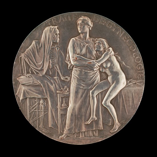 Allegory of the Fight Against Death [reverse], 1906.