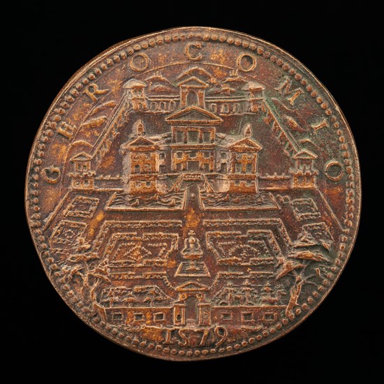 Villa at Gericomio [reverse], 1579.