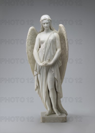 Peri at the Gates of Paradise, model 1854, carved by 1859.