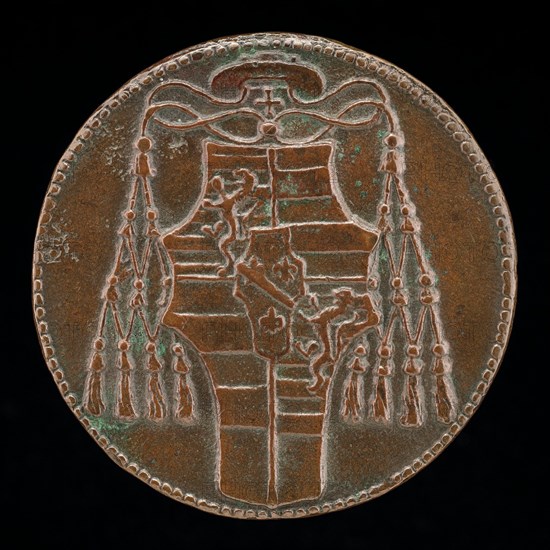 Shield of Arms of Estouteville [reverse], 1461.