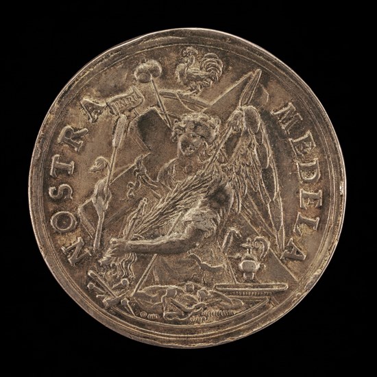Angel with the Instruments of the Passion [reverse], 1631.