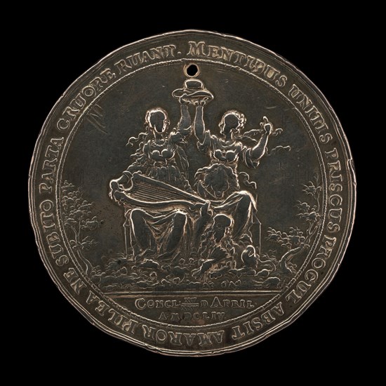 Peace with Holland [obverse], 1654.