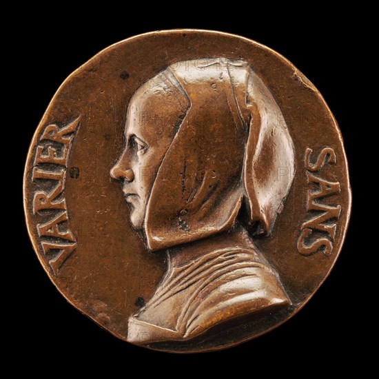 Portrait of a Woman [reverse].