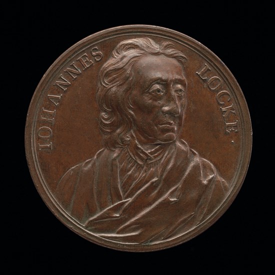 John Locke, 1632-1704, Philospher [obverse], c. 1733.