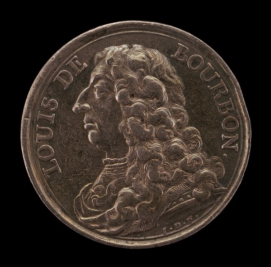 Louis II de Bourbon, 1621-1687, Prince de Condé [obverse], first half 18th century.