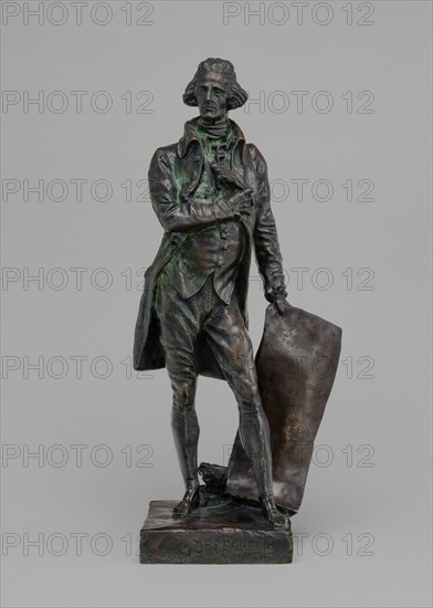 Thomas Jefferson, model 1832-1833, cast after 1892.
