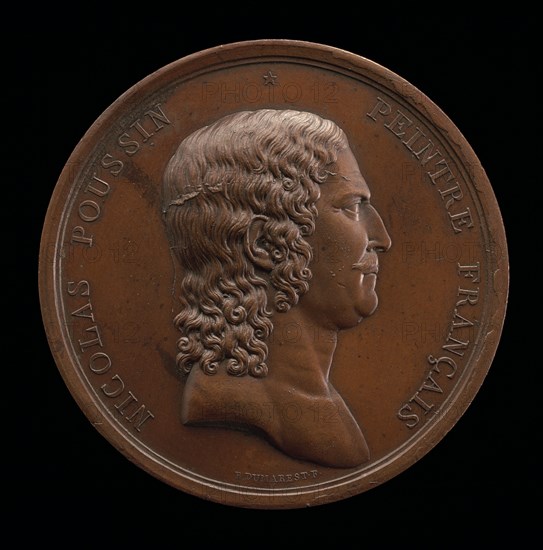 Nicolas Poussin, 1594-1665, Painter [obverse], 1796-1797.