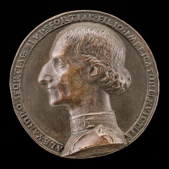 Alessandro Sforza, 1409-1468, Lord of Pesaro 1445 [reverse], 1475.
