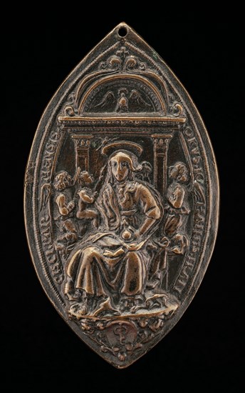 The Virgin and Child with Two Angels.