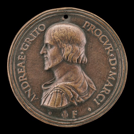 Andrea Gritti, Procurator of St. Mark's, later Doge of Venice [obverse], 1512/1516.