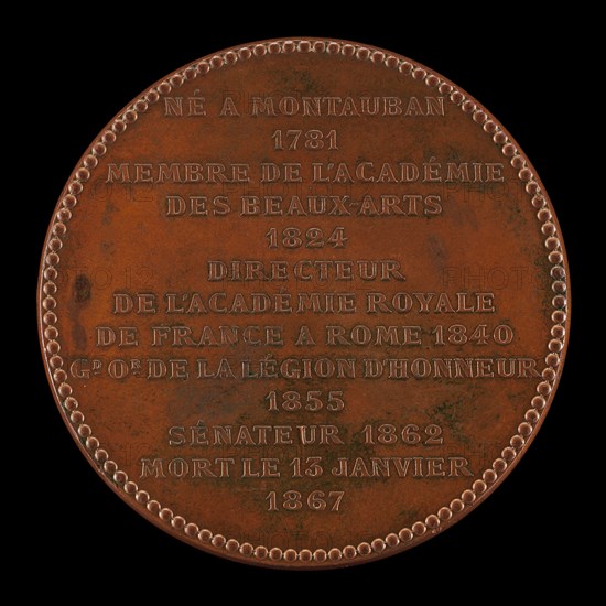 Inscription [reverse], 1867.