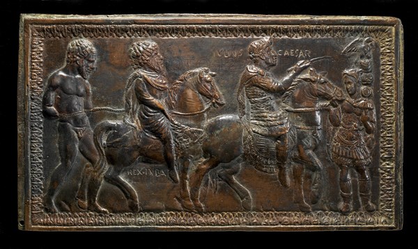 King Juba I of Numidia Led in Triumph by Julius Caesar, c. 1433/1435.