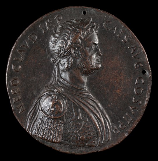 Nero, 37-68, Roman Emperor 54 [obverse], fourth quarter 15th century.
