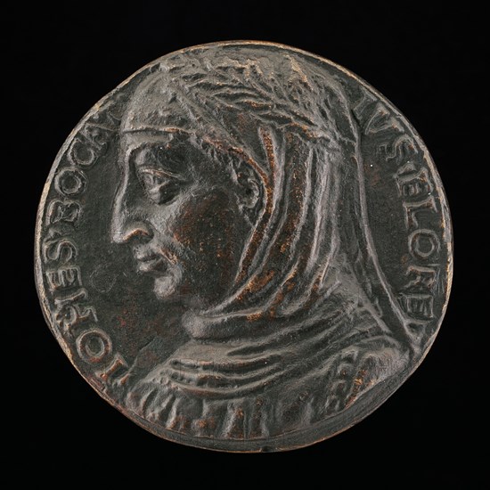 Giovanni Boccaccio, 1313-1375, Florentine Writer [obverse], c. 1500.