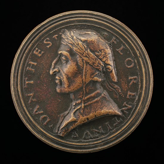 Dante Alighieri, Florentine Poet, 1265-1321 [obverse], late 15th century.