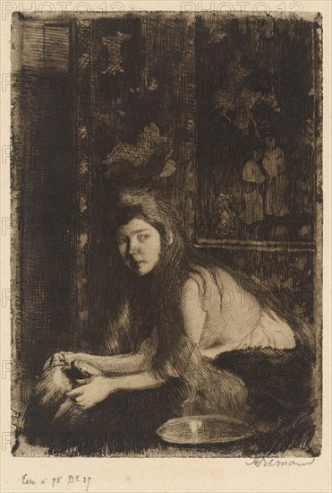 Woman with a Vase (La femme au vase), 1894.