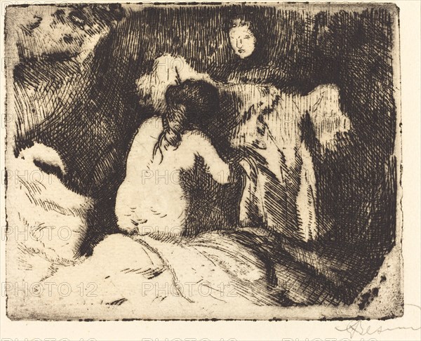 Getting Up (Le lever), 1913.