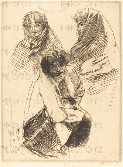 Three Veiled Women (Trois femmes voilées), 1899.