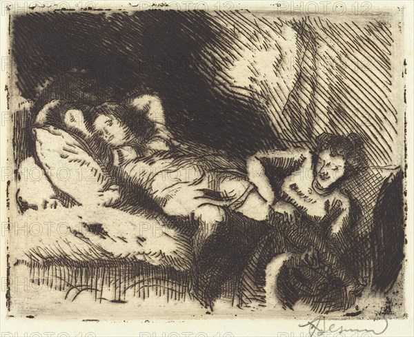 Going to Bed (Le coucher), 1913.