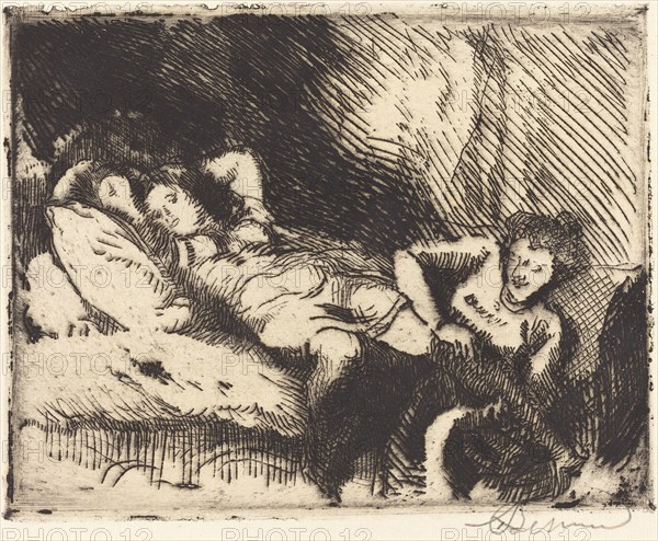 Going to Bed (Le coucher), 1913.