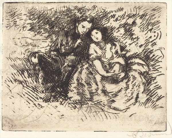 Amorous Conversation (Conversation amoreuse), 1913.