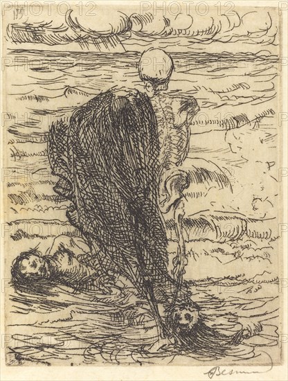 Cast of a Net (Le coup de filet), 1900.