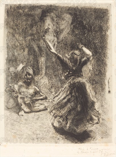 The Dancer of Tanjore (La bayadère de Tanjore), 1914.