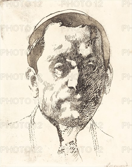 Pope Benedict XV (Benoit XV), 1917.