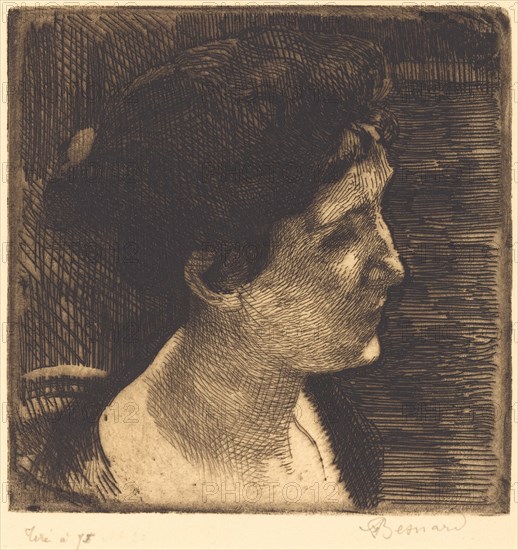 Woman in Full Profile (Grand profil de femme), 1892.