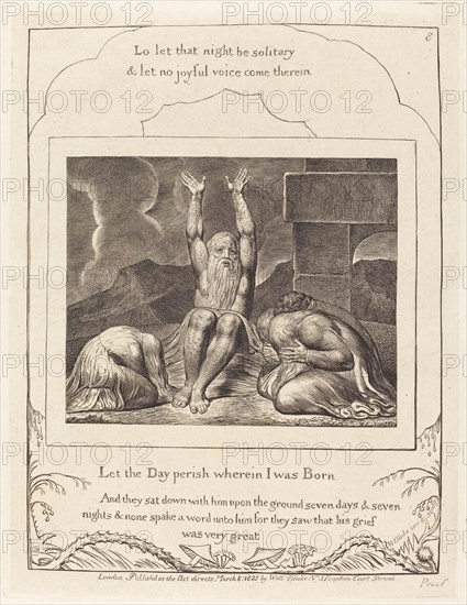 Job's Despair, 1825.