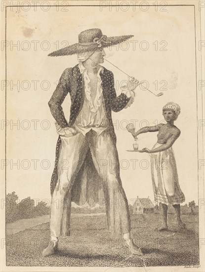 A Surinam Planter in his Morning Dress, 1793.