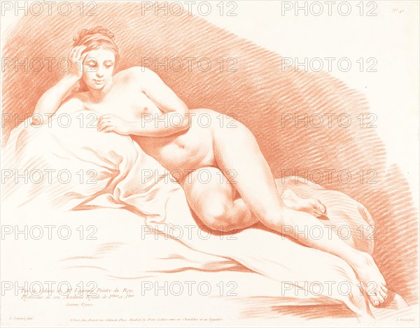 Reclining Female Nude, 1771.