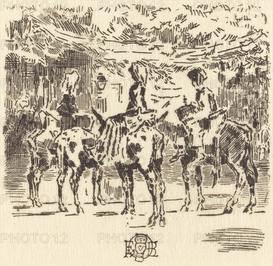 Les Petits Anes de Luchon, 1873.