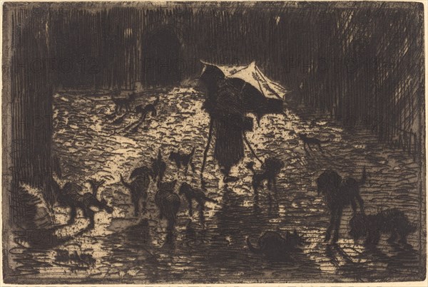 Les Noctambules (The Night Prowlers), 1876/1877.